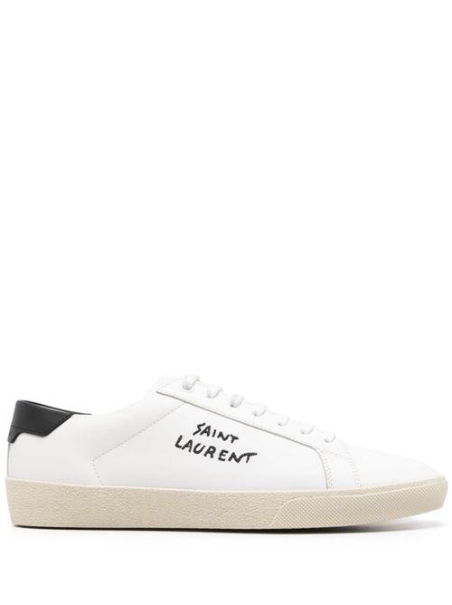 Court SL/06 embroidered sneakers SAINT LAURENT | 610685AABEE9061